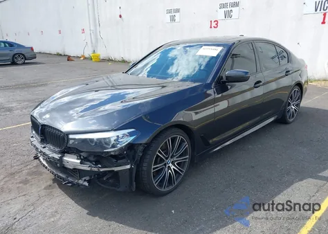 2018 BMW 540I xDrive из США, поврежденный, VIN WBAJE7C50JG891998